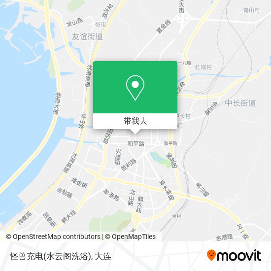 怪兽充电(水云阁洗浴)地图