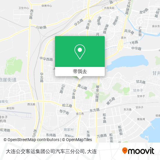 大连公交客运集团公司汽车三分公司地图