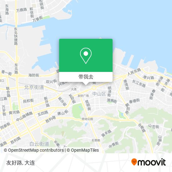 友好路地图