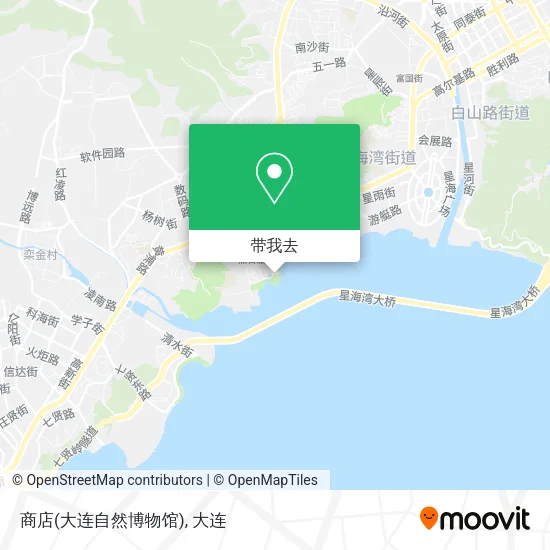商店(大连自然博物馆)地图