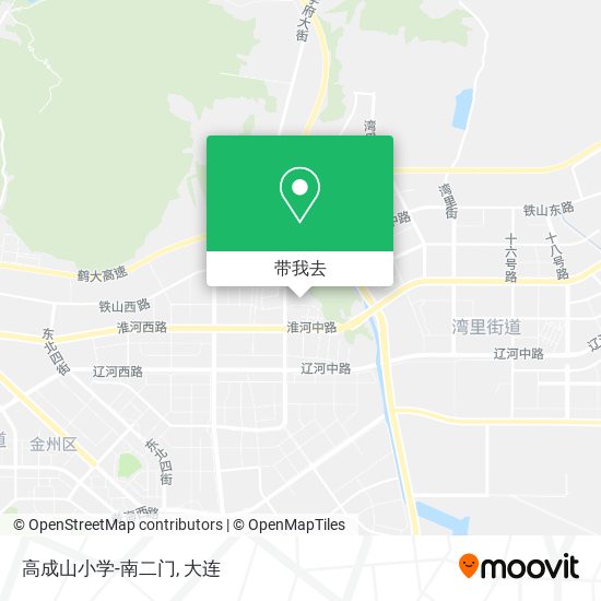 高成山小学-南二门地图