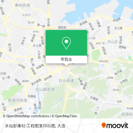 水仙影像社-工程图复印出图地图