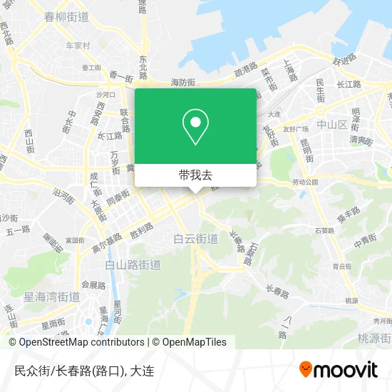 民众街/长春路(路口)地图