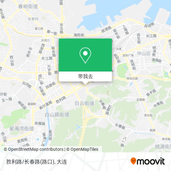 胜利路/长春路(路口)地图