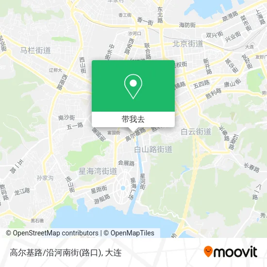 高尔基路/沿河南街(路口)地图