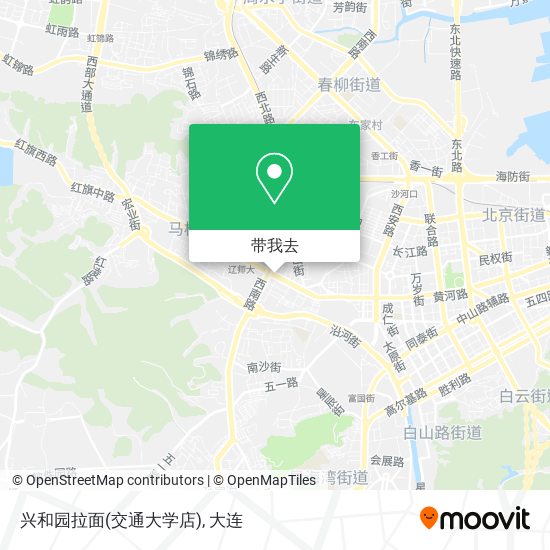 兴和园拉面(交通大学店)地图