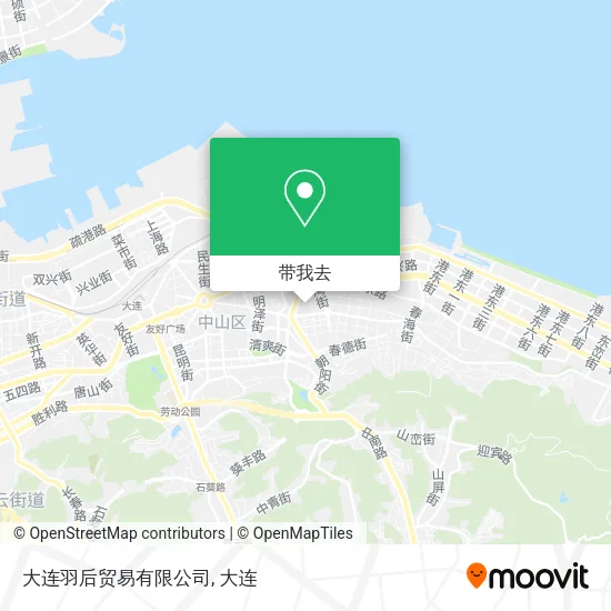 大连羽后贸易有限公司地图