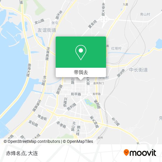 赤烽名点地图
