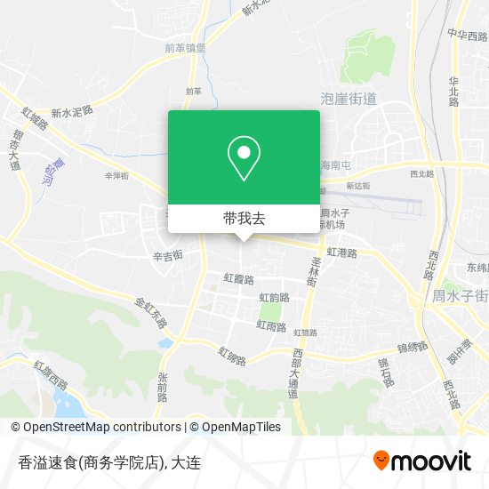香溢速食(商务学院店)地图