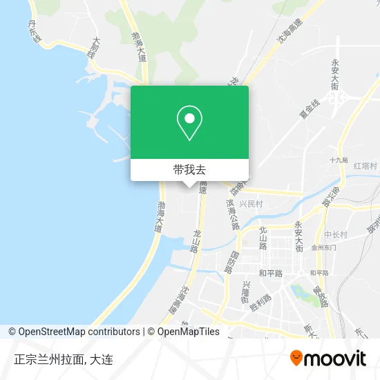 正宗兰州拉面地图
