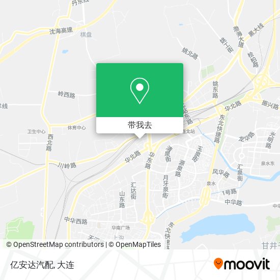 亿安达汽配地图
