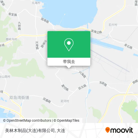 美林木制品(大连)有限公司地图
