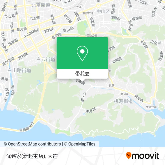 优铭家(新起屯店)地图