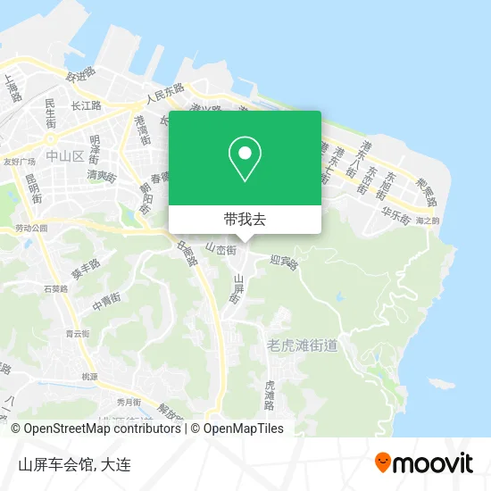 山屏车会馆地图