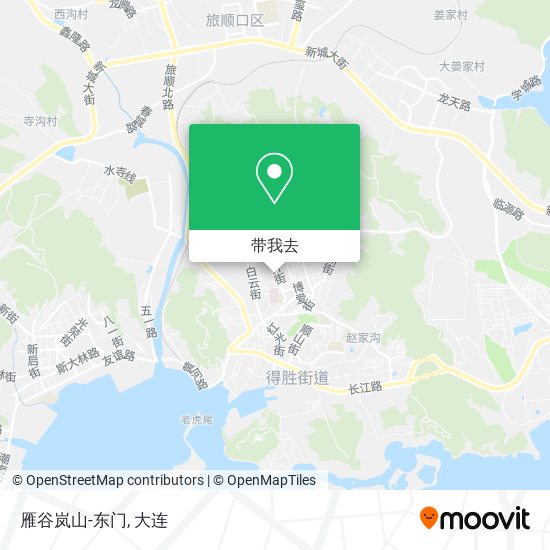 雁谷岚山-东门地图