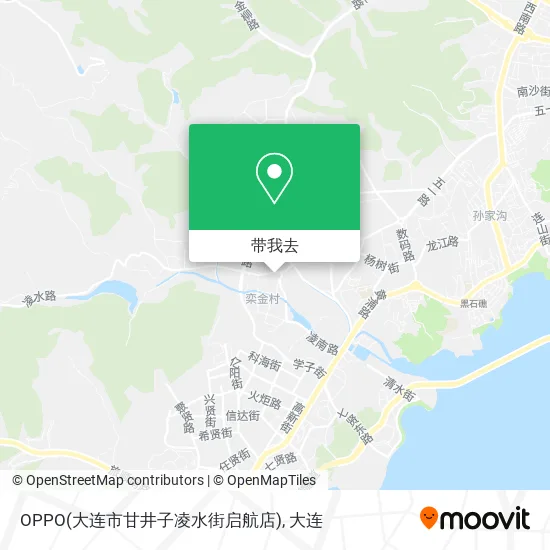 OPPO(大连市甘井子凌水街启航店)地图