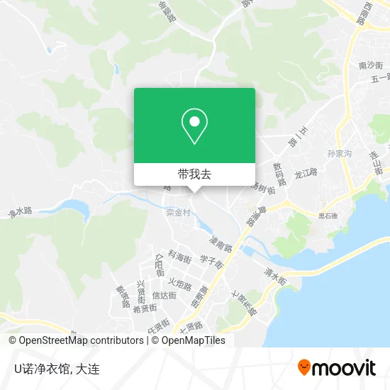 U诺净衣馆地图