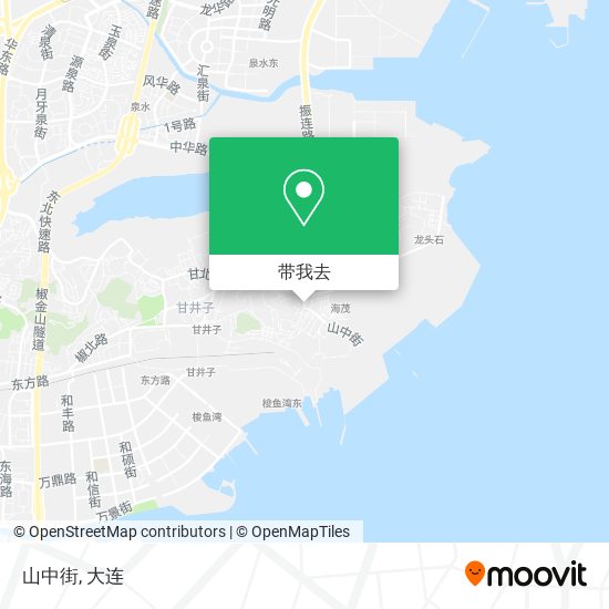 山中街地图