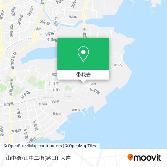 山中街/山中二街(路口)地图