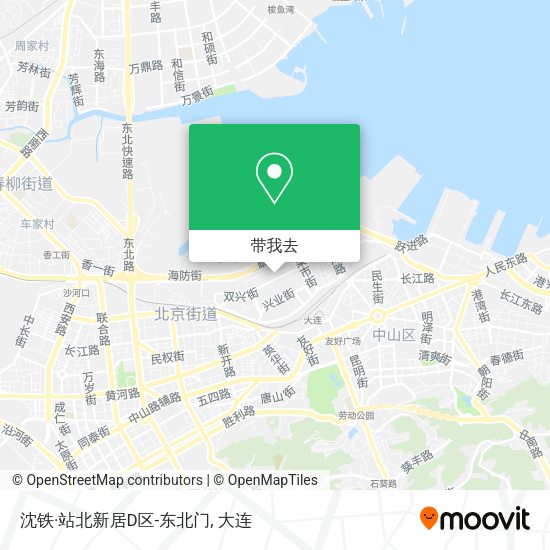 沈铁·站北新居D区-东北门地图