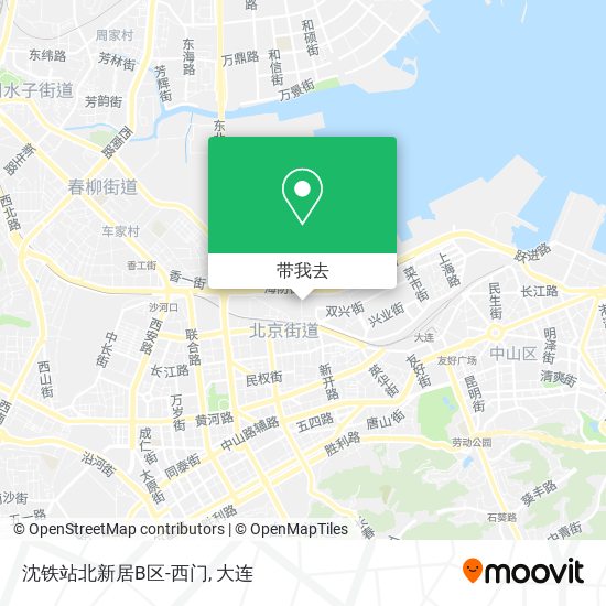 沈铁站北新居B区-西门地图