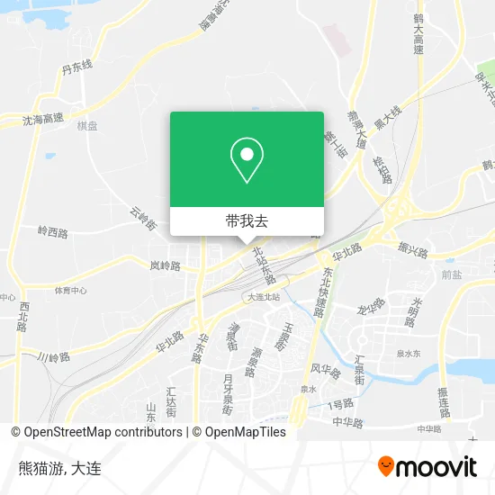 熊猫游地图
