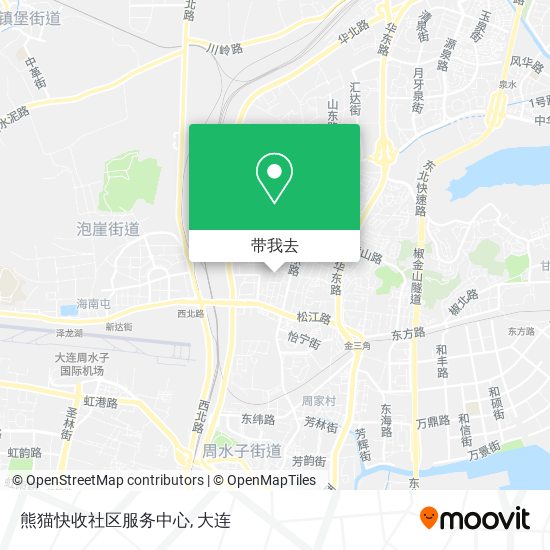 熊猫快收社区服务中心地图