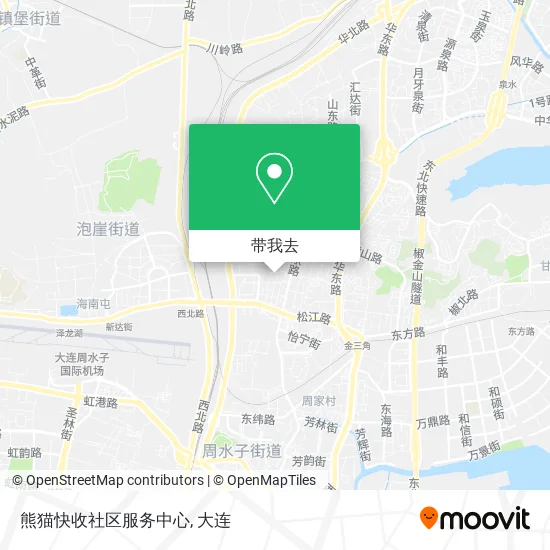 熊猫快收社区服务中心地图