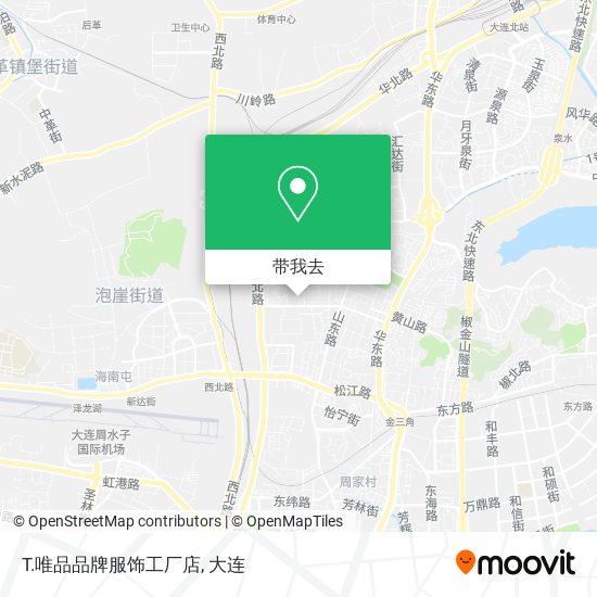 T.唯品品牌服饰工厂店地图