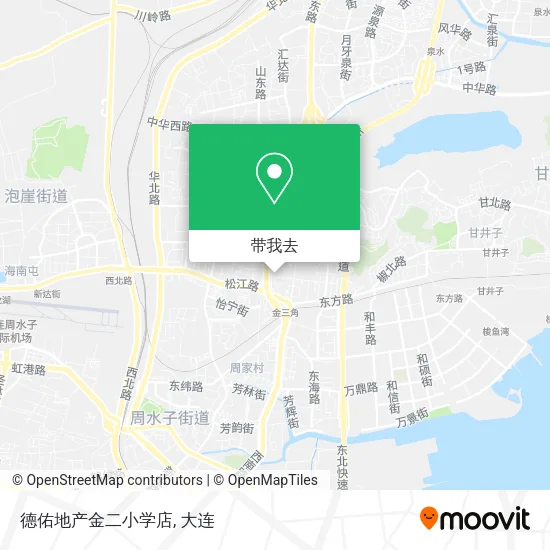 德佑地产金二小学店地图