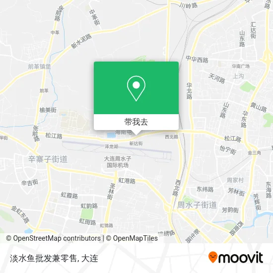 淡水鱼批发兼零售地图