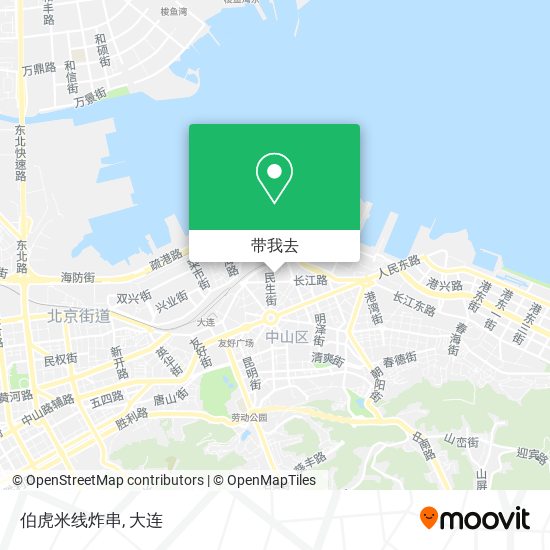 伯虎米线炸串地图