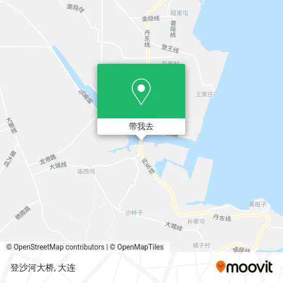 登沙河大桥地图