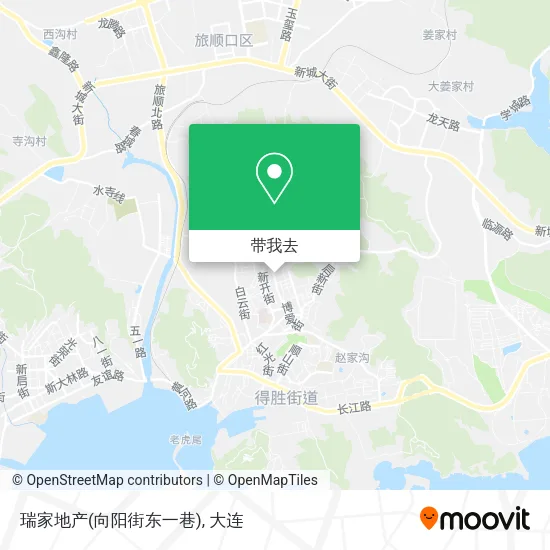 瑞家地产(向阳街东一巷)地图