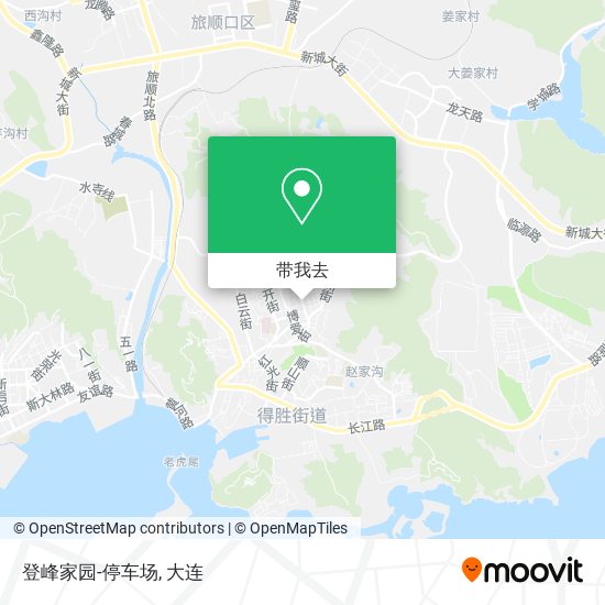 登峰家园-停车场地图
