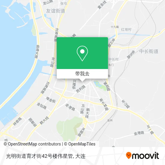 光明街道育才街42号楼伟星管地图