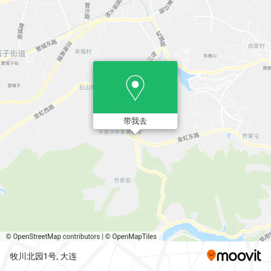 牧川北园1号地图