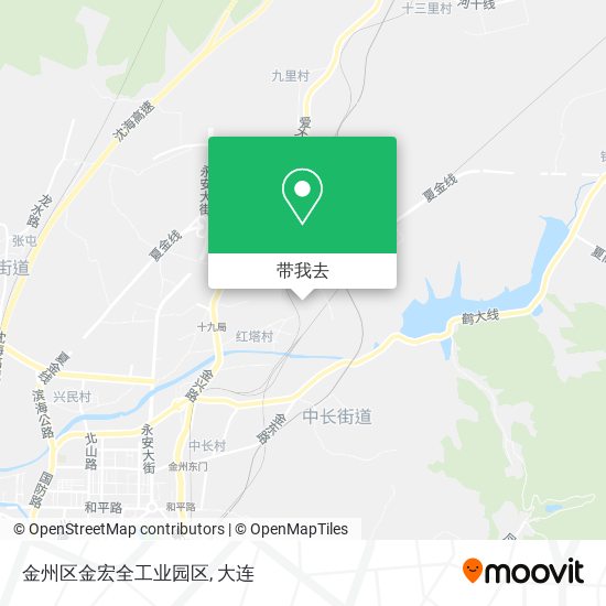 金州区金宏全工业园区地图