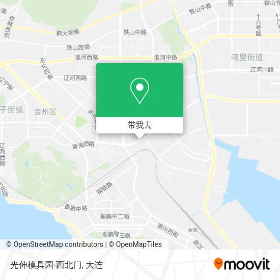 光伸模具园-西北门地图