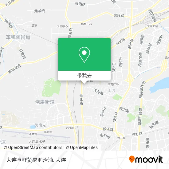 大连卓群贸易润滑油地图
