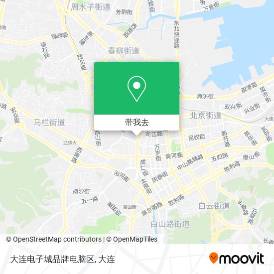 大连电子城品牌电脑区地图