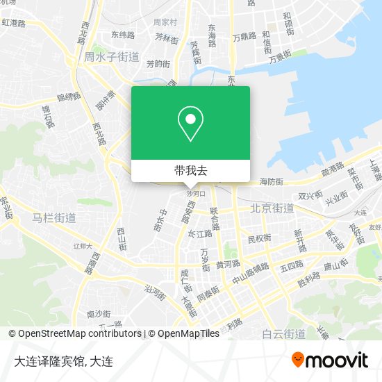 大连译隆宾馆地图