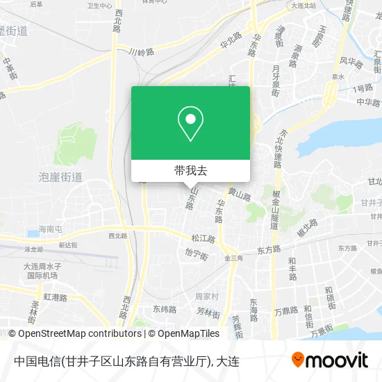 中国电信(甘井子区山东路自有营业厅)地图