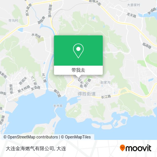 大连金海燃气有限公司地图