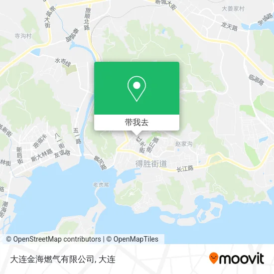 大连金海燃气有限公司地图
