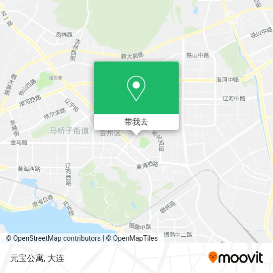 元宝公寓地图