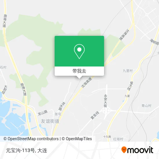 元宝沟-113号地图