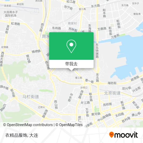 衣精品服饰地图