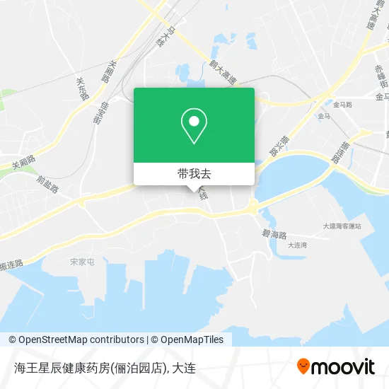 海王星辰健康药房(俪泊园店)地图