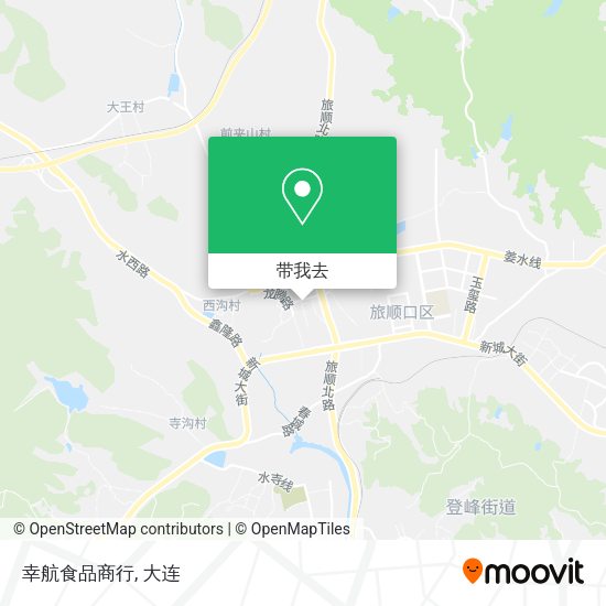 幸航食品商行地图